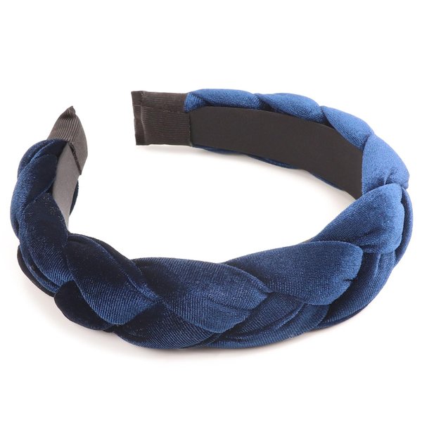 DRESHOW Fashion Knotted Headbands Vintage Velvet Braided Headbands Criss Cross Twist Hairbands Accessories for Women Girls