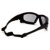 Pyramex SB7020SDT I-Force Safety Glasses Black with Gray Anti-Fog Lens (3 Pair)