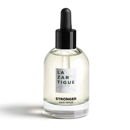 Lazartigue Stronger Hair Serum, Volumizing, Thickening Scalp Treatment to Strengthen Weak or Thin Hair, Non-Greasy, Quick-Drying, Intense Hydrating Formula, Vegan, Sulfate/Silicone Free - 1.7 Oz
