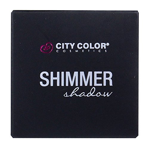 City Color Cosmetics Metallic Shimmer Eyeshadow | Vibrant, Bold, Beautiful Pigmented Makeup (Marsala)