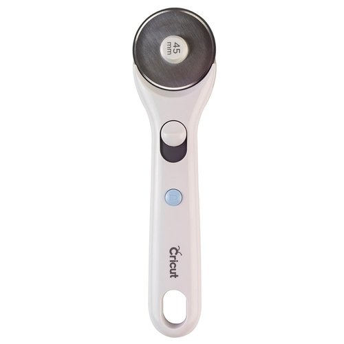 Cricut Rotary Cutter - Rotary Cutter for Fabric, Sewing and Quilting Projects - Compatible For Both Right- and Left-Handed Use - [45mm]