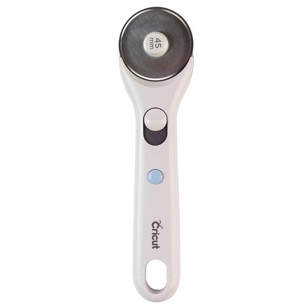 Cricut Rotary Cutter - Rotary Cutter for Fabric, Sewing and Quilting Projects - Compatible For Both Right- and Left-Handed Use - [45mm]