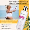 Butt & Thigh Lifting Cream, Hot Bum Bum Cream to Firm, Tighten, & Hydrate, with Coconut & Avocado Oils, Skin Tightening & Cellulite Massage Cream for Women 4.23 fl oz