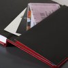 Black n' Red Casebound Hardcover Journal Notebook, Small, Red, 71 Ruled Sheets, Pack of 1 (400065004)