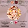 OMM Collection Natural Floral Soaking Bath Salt - Detox Body & Foot Soak - Bath Salt with Rose & Jasmine Petals - Pink Himalayan & Dead Sea Salt Flakes - Relaxing Bath Soak (Jasmin Rose)