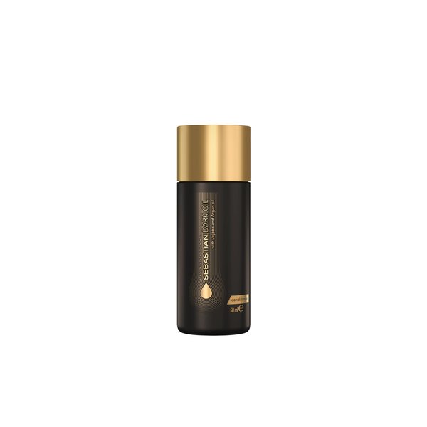 Sebastian Professional Dark Oil Lightweight Conditioner, Infused With Jojoba Oil & Argan Oil, Travel Size, 1.7 fl oz