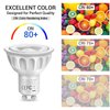 GU10 Bulb 500LM Dimmable, 3000K Warm White GU10 Bulb Replacement for Track Lighting, 5W(50W Halogen Equivalent) LED Light Bulb with 40°Flood Beam for Kitchen, Range Hood, Living Room, Bedroom, 12 Pack