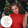 Beaupretty 8Pcs Snowflake Hair Clips Christmas Holiday Hair Barrettes Hairpins Hair Accessories Christmas Gifts for Women Girls