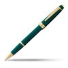 Cross Bailey Light Refillable Rollerball Pen Presented in a Everyday Gift Box - Medium Point, Black Ink, Polished Green