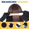IKOCO Heat Proof Medium Glove Mitts for Hair Styling - 2Pcs for Flat Iron, Curling Wand, and Hot-Air Brushes