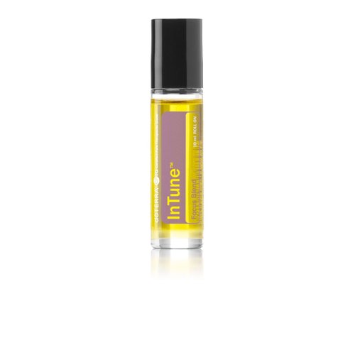 doTERRA - Intune Essential Oil Focus Blend Roll On - Supports Enhanced, Sustained Sense of Focus; Supports Efforts to Pay Attention or Stay On Task; for Topical Use - 10 mL