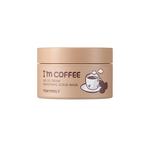 TONYMOLY I'm Coffee Gel To Cream Smoothing Scrub Mask, 100 ml