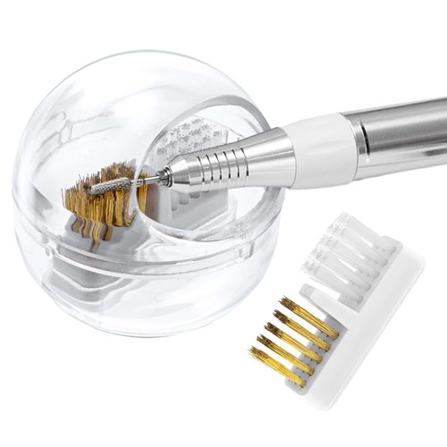 Nail Bit Cleaner, Nail Drill Bit Cleaner for Nail Drill Head Cleaning, Nail Drill Bits Cleaner Tools