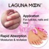 Lagunamoon Cuticle Oil Pen for Nail Nail Oil for Nail Care & Nail Growth - Nourish, Soothe & Moisturize Damaged Nails - Rose, 5 ml