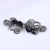 Ruihfas 4Pcs Vintage Hair Barrettes Retro French Barrette Crystal Rhinestone Butterfly Hair Clips Hair Styling Pins Accessories For Women Girls
