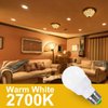 ILC RGB LED Color Changing Light Bulb, 40W Equivalent, 450LM, 2700K Warm White 5W E26 Screw Base RGBW, Flood Light Bulb- 12 Color Choices - Timing Infrared Remote Control (4 Pack)