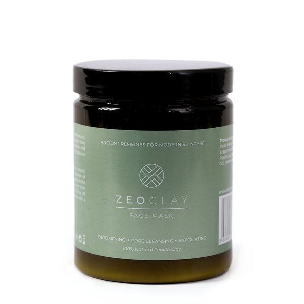ZeoClay Face Mask - Pore Reducer - Detoxifying & Cleansing Clay Mask - 100% Organic - Spa Quality