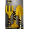B B Designs Europe Ltd Batman 3 Piece Metal Garden Hand Tool Set for Kids