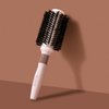 Professional Round Brush for Blow Drying Ceramic Ion Thermal Barrel Brush for Styling, Curling, Strengthening Argan Oil Hair Brush for Women & Men 1.38 Inch