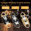 Demcigar V-Cut Cigar Cutter, Stainless Steel Sharp Blade Cigar Guillotine Scissors for Men(Grey)