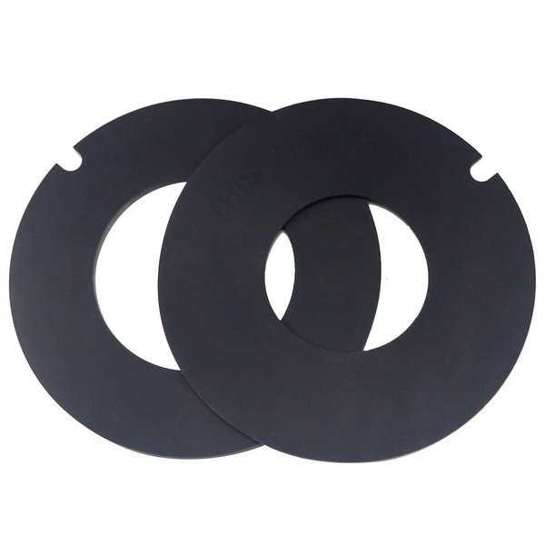 Sikawai 385316140 385311462 RV Toilet Flush Seal Replacement Kit Toilet Rubber Ball Bowl Gasket Fits for Do-Metic Se-Aland Man-sfield Vacu-Flush Cam-per 510/510+, 2010,506/1006,1008/EcoVac 146-149