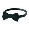 PACGOTH Bow Ties for Boys, Pre-Tied Kids Bow Ties, Velvet Bow Ties for Toddlers Solid Adjustable Child Bow Ties With Gift Box (Dark Green)