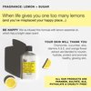 Not Soap, Radio When Life Gives You One Too Many Lemons | Lemon + Sugar | Hand Body Lotion
