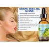Botanical Beauty GRAPE SEED OIL 100% Pure Natural Undiluted Refined Cold Pressed Carrier Oil for Face, Skin, Body, Hair, Massage, Lip, Nails. 4 Fl. oz-120 ml.