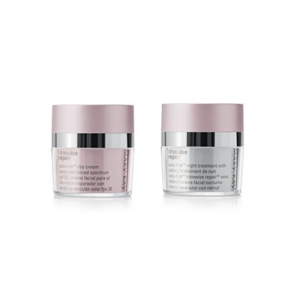 Mary Kay TimeWise Repair Volu-Firm Day Cream Sunscreen SPF 30 1.7 oz. + Volu-Firm Night Cream 1.7 oz.