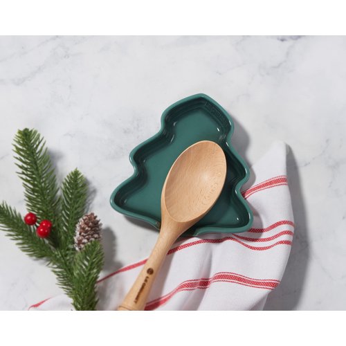Le Creuset Noël Collection Stoneware Holiday Tree Spoon Rest, Artichaut