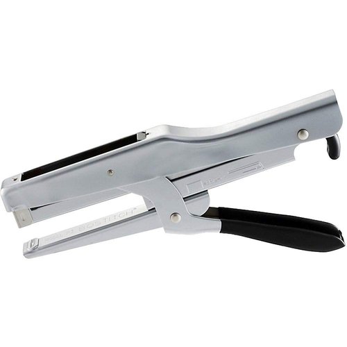 Bostitch Office Plier Stapler, 20 Sheet Capacity, EZ Squeeze Handle, Reduced Effort, No Jam Technology, Chrome