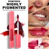 Mrettick 6PCS Lip Liner,Peel Off Lip Liner Tattoo, Peel Off Lip Stain, Long Lasting Lip Stain Peel Off, Infused with Hyaluronic Acid & Vitamin E, Makeup Gift for Women