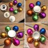 Cool Magic Orb Fidget Ball Spinner Toys Metal, Stress Hand Finger Spinner Fidgeting Anti Anxiety Focus Stainless Steel Figit Toys Fingertip Gyro Stress Relief Xmas Birthday Gifts for Kids Adults