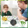 EOIVSH 39pcs Insects and Bugs for Kids - Plastic Fake Bug Toys Figures with Spiders, Frog & Mantis etc - Great for Goodie Bag Fillers, Gifts & Halloween Party Favors