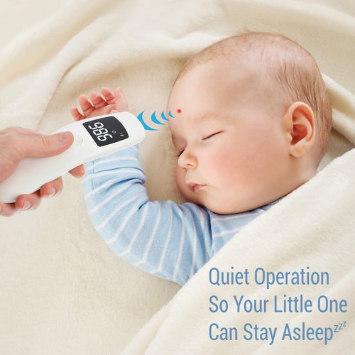 Dr. Talbot's Non-Contact Infrared Thermometer with Led Screen, White