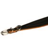 Real Leather Extra Wide Padded Tapered Dog Collar Glossy Black Greyhound Saluki Deerhound Lurcher Whippet Dachshund (11"-13" Neck; 2" Wide, Toffee)