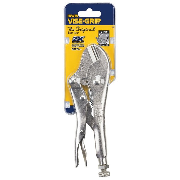 Lenox IRWIN Pinch-Off Lock Tool, Silver metallic, 7 Inch