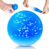 Stress Balls for Adults and Kids, Blue Squishy Ball, Soft Squishy Toys, Sensory Fidget Toys for Anxiety Relief, Stretch Stress Relief Squeeze Ball, Party Favors, Squishy Squeeze Toys for Kid