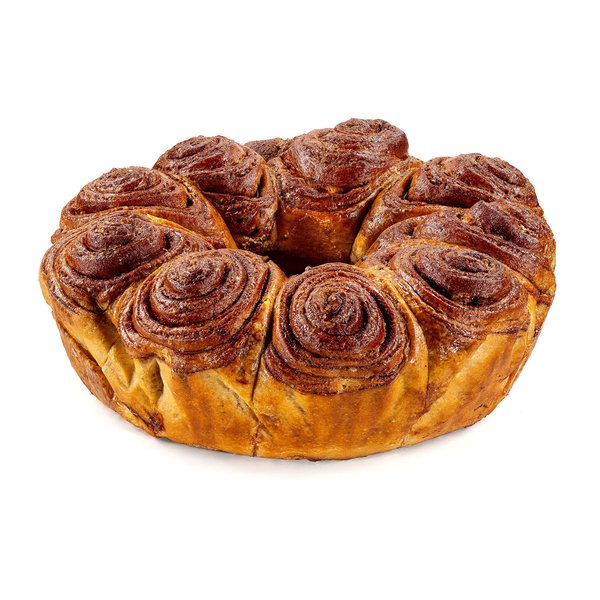 Cinnamon Babka Cake | Valentines Gift Basket | Traditional Hungarian Cinnamon Babka Bread | Holiday Gourmet Cookie Gift | Christmas Thanksgiving | 2 lb Stern's Bakery (Cinnamon Babka)