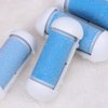 Electric Foot Remover 4pcs Replacement Roller Refill Head Pedicure Hard Skin Remover Rollers Electric Remover Accessories Perfect Foot File (Blue) Foot Sander
