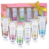 spa luxetique Travel Size Hand Cream Gift Set - Scented Hand Lotion for Dry Skin, Ideal Birthday Gift for Women, 6 x 1.0 oz