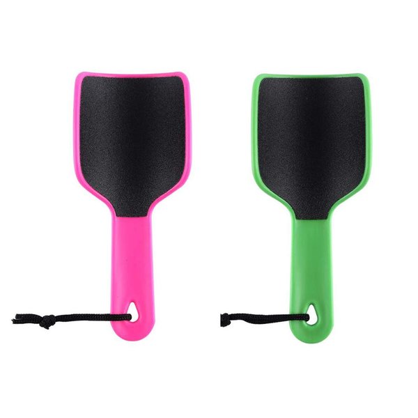 Bettli Foot File U Shape Curved Callus Remover Double-Sided Colossal Foot Heel Scrubber Shaver Removes Dead Skin Pack of 2
