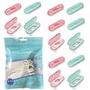 High Toughness Professional Toothpicks Sticks Dental Floss Picks 240 Picks Threader Flosser with 14 Storage Cases, flossing for Family,Hotel,Travel