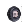1 Piece HobbyPark Rubber Tire & Wheel for RC Airplane Replacement Parts (4.5"/114mm)