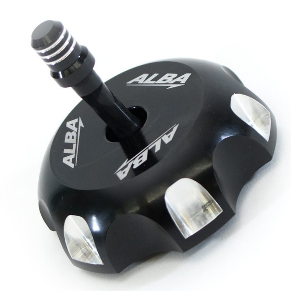 ATV Gas Cap Compatible with Yamaha YFZ450 (2004-2009 and 2012-2013), YFZ450R and X Black(2009 up) Billet aluminum Black