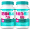 (2 Pack) Neuromax Plus – Daily Memory Support Formula with a Natural Blend to Help Maintain Clarity, Focus & Everyday Sharpness | Just 2 Easy-to-Swallow Pills a Day (120 Capsules)