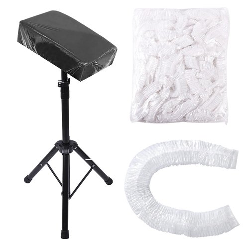 HOINCO 50 PCS Disposable Tattoo Tray Cover Tattoo Arm Rest Stand Cover,Transparent Elastic Arm Rest Tray,Easy to Use(35in*43in（90cm*110cm）)