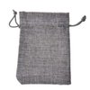Tvoip 30Pack Burlap Bags with Drawstring Gift Bags Jewelry Pouch for Wedding Party and DIY Craft (Gray, 4 x 5.5 Inch)