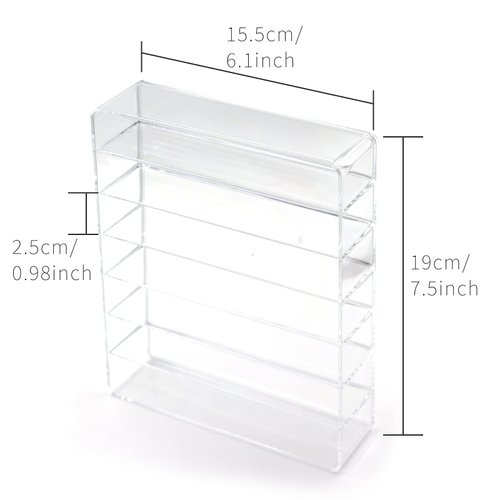 ALXBSONE Makeup Organizer, Compact Makeup Palette Organize, for Bathroom Countertops, Vanities, Cabinets, Sleek Modern Cosmetics Storage Solution for - Eyeshadow Palettes, Contour Kits, Blush 2