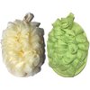 2 PCS Exfoliating Body Spa Bath Mitt for Men & Women - Loofah Sponge Brushes Pouf Bath Mesh Brush - Shower Scrubber Remove Dead Skin 5×7inchs